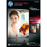 HP Premium Plus Fotopapier seidenmatt A4 CR673A