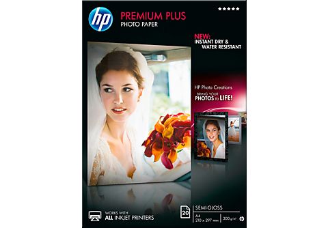 HP Premium Plus Fotopapier seidenmatt A4 CR673A