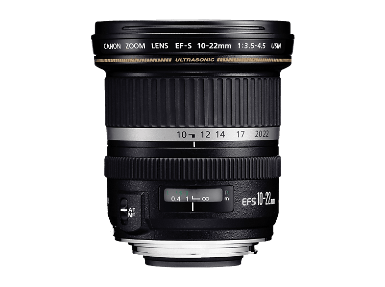 CANON EF-S 10-22mm USM 10 mm - 22 f/3.5-4.5 USM, (Objektiv für Canon EF-S-Mount, Schwarz)
