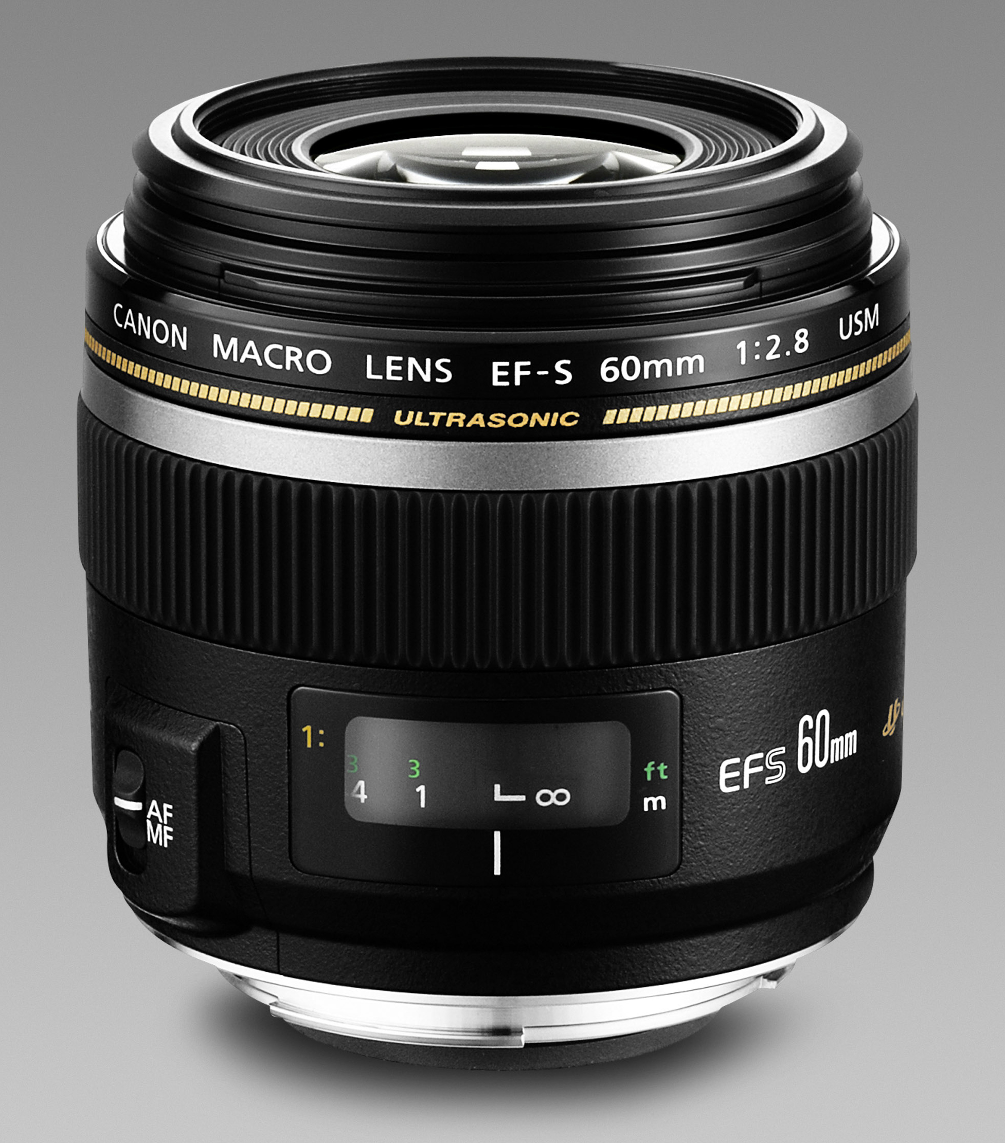 CANON EF-S F/2,8  60mm MAKRO USM 0284B007 - 60 mm f/2.8 EF-S, USM (Objektiv für Canon EF-S-Mount, Schwarz)