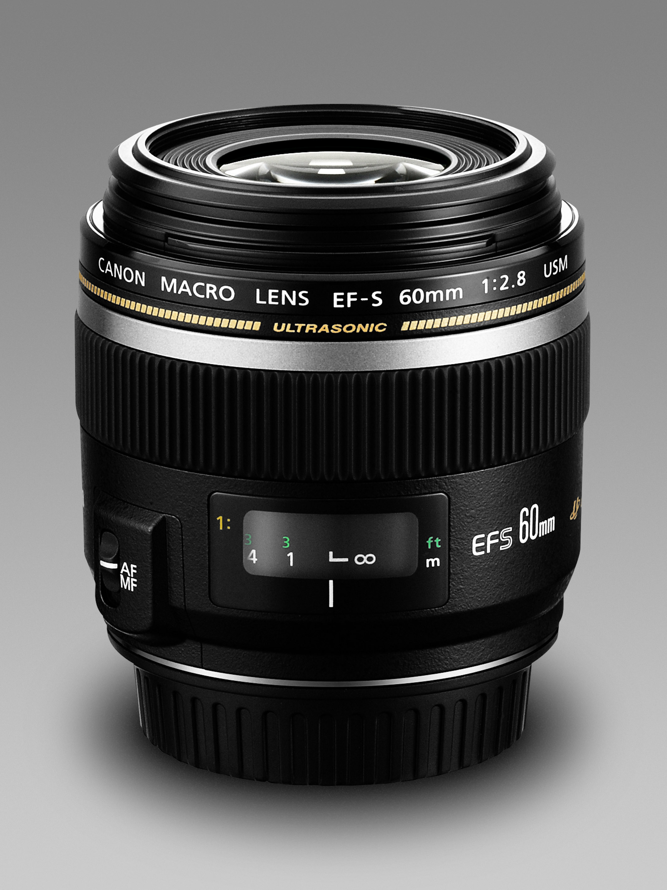 CANON EF-S F/2,8  60mm MAKRO USM 0284B007 - 60 mm f/2.8 EF-S, USM (Objektiv für Canon EF-S-Mount, Schwarz)