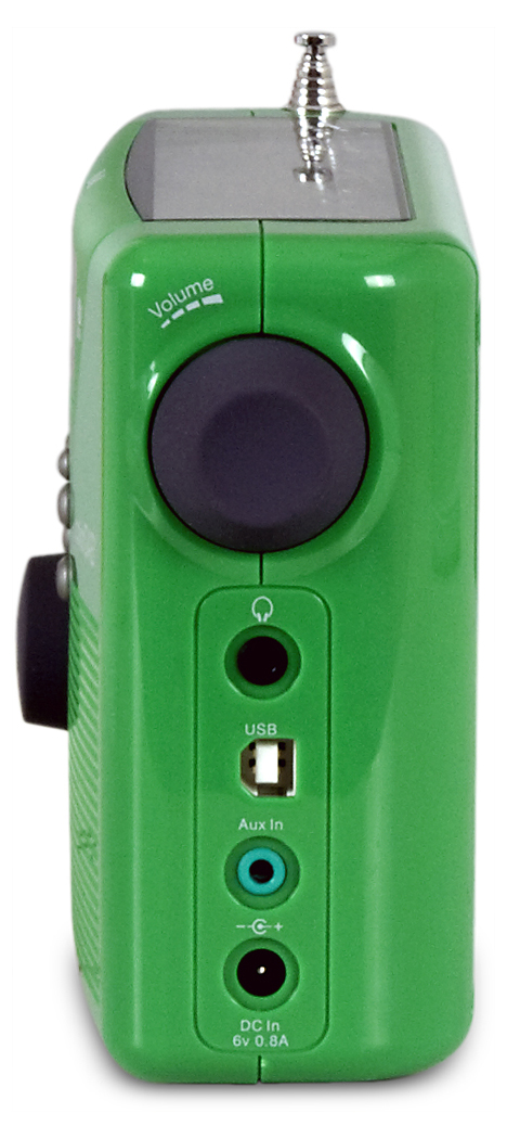 ROBERTS solarDAB 2 DAB+ Radio, Digital, Grün