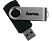 HAMA Rotate - clé USB  (16 GB, Noir/Argent)