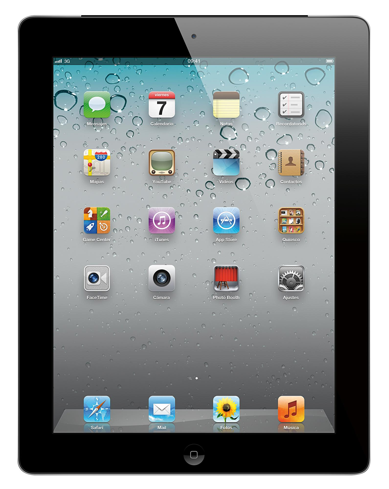 iPad 2 negro de 16 GB, WiFi + Cellular