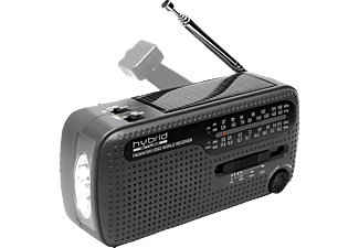 MUSE MH-07 DS - Solarradio (AM, FM, KW, Grau)