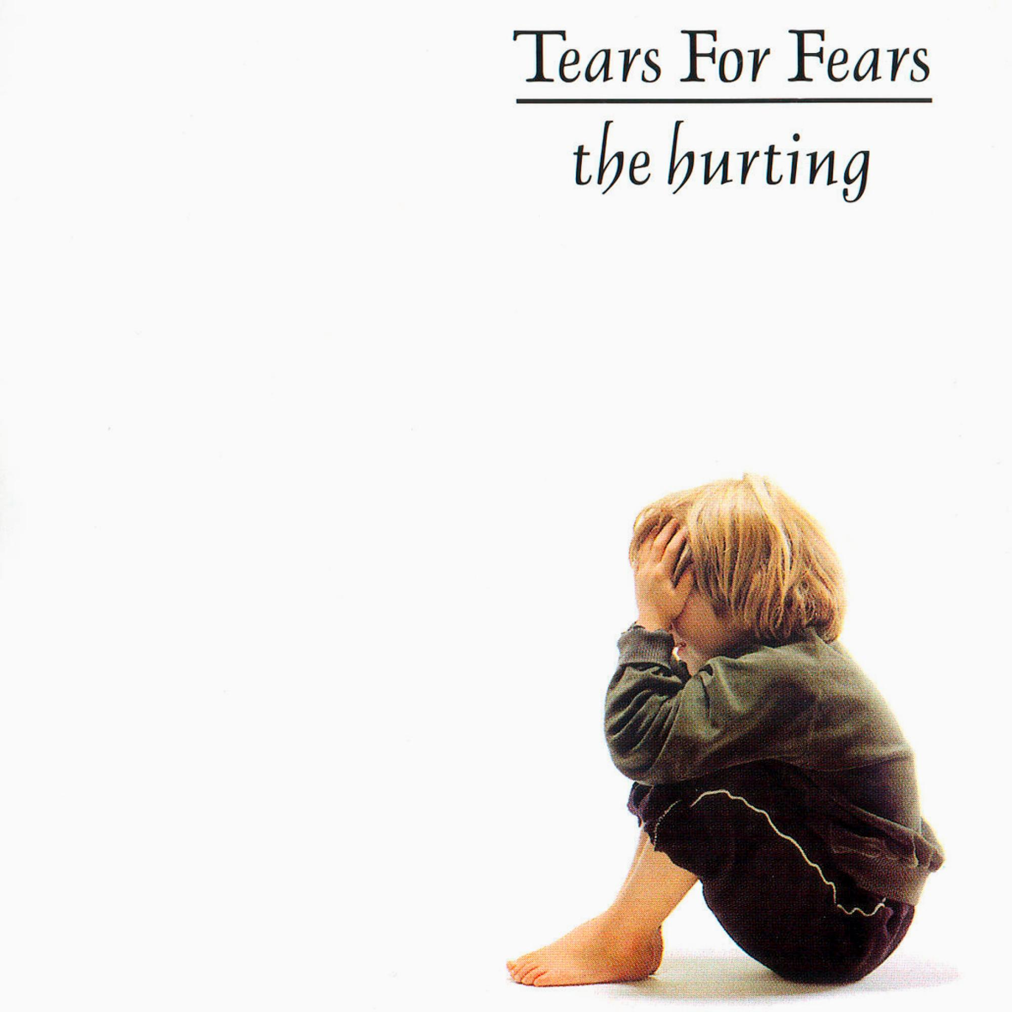Albumcover von Tears for Fears, The Hurting. Ein Kind sitzt und bedeckt sein Gesicht.