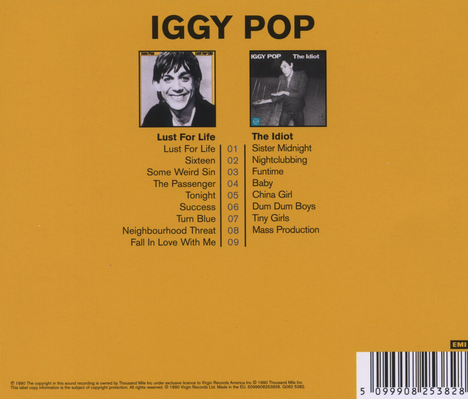 Iggy Pop Albums - (CD) Classic 