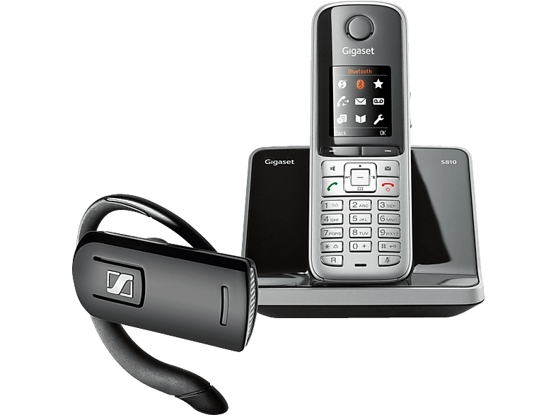 Telefono Inalambrico Gigaset S800 Dect Pantalla Color Auricular Sennheiser Bluetooth