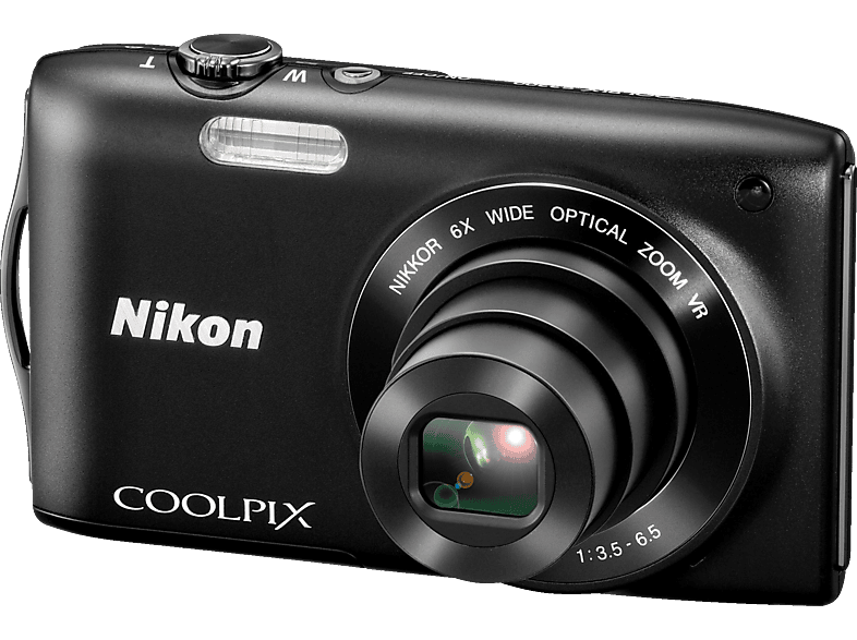 Cámara Nikon Coolpix S3300 Negro | MediaMarkt