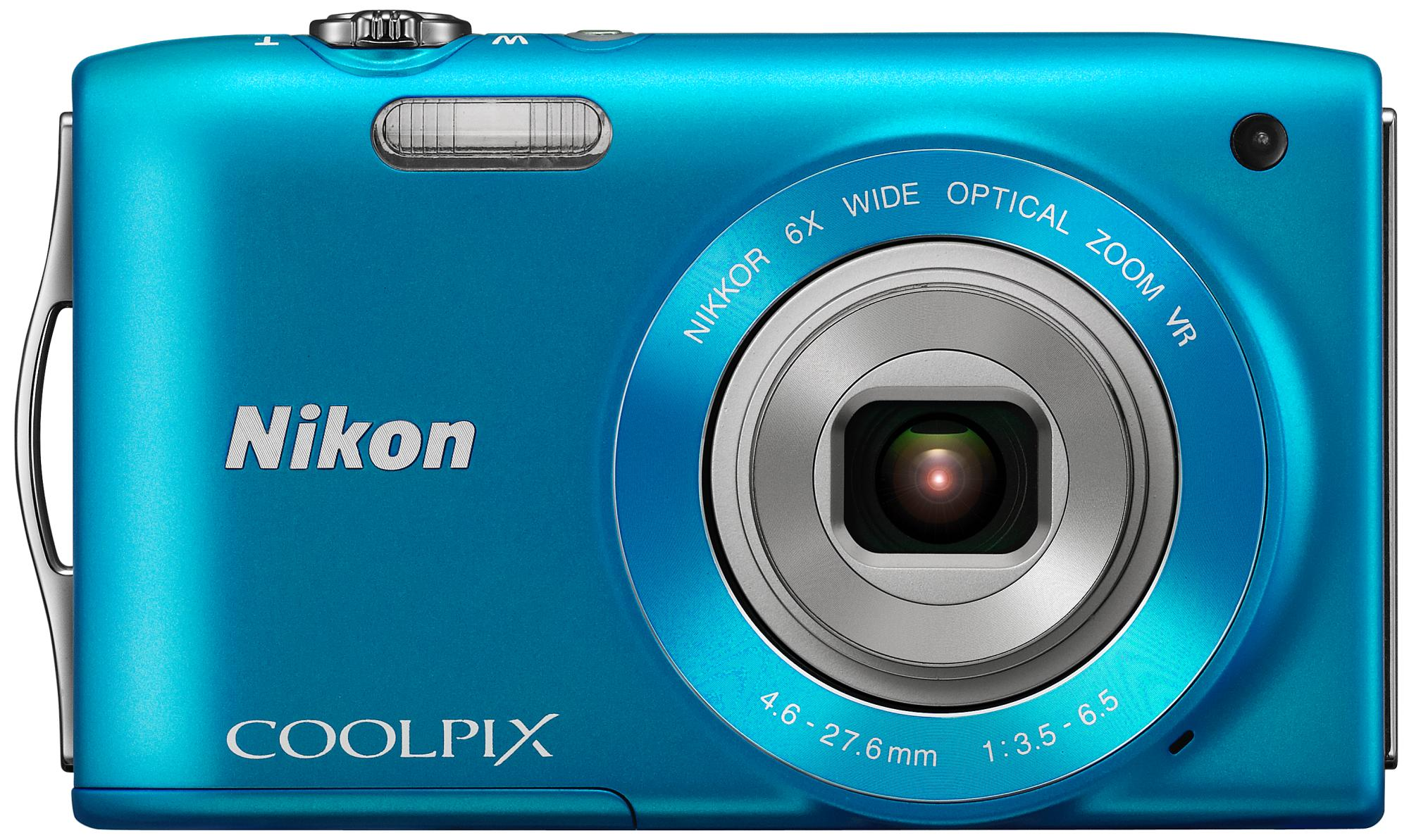 Cámara Nikon Coolpix S3300 Azul | MediaMarkt