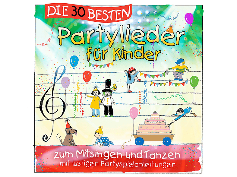 Simone Sommerland, Karsten Glück Und Die Kita-Frösche - Die 30 Besten Partylieder Für Kinder - (CD)