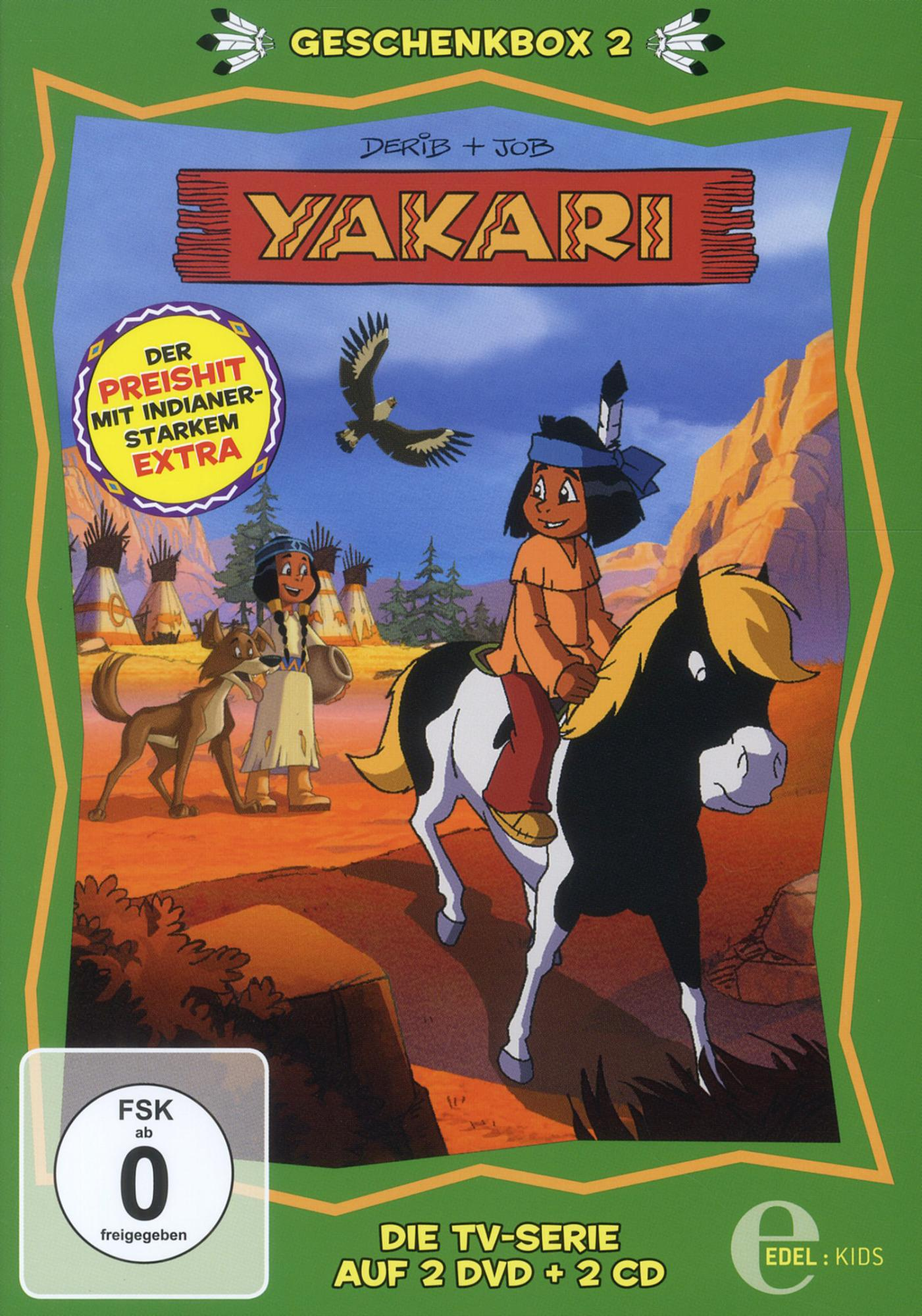 002 - YAKARI DVD - (2DVD+2CD) GESCHENKBOX