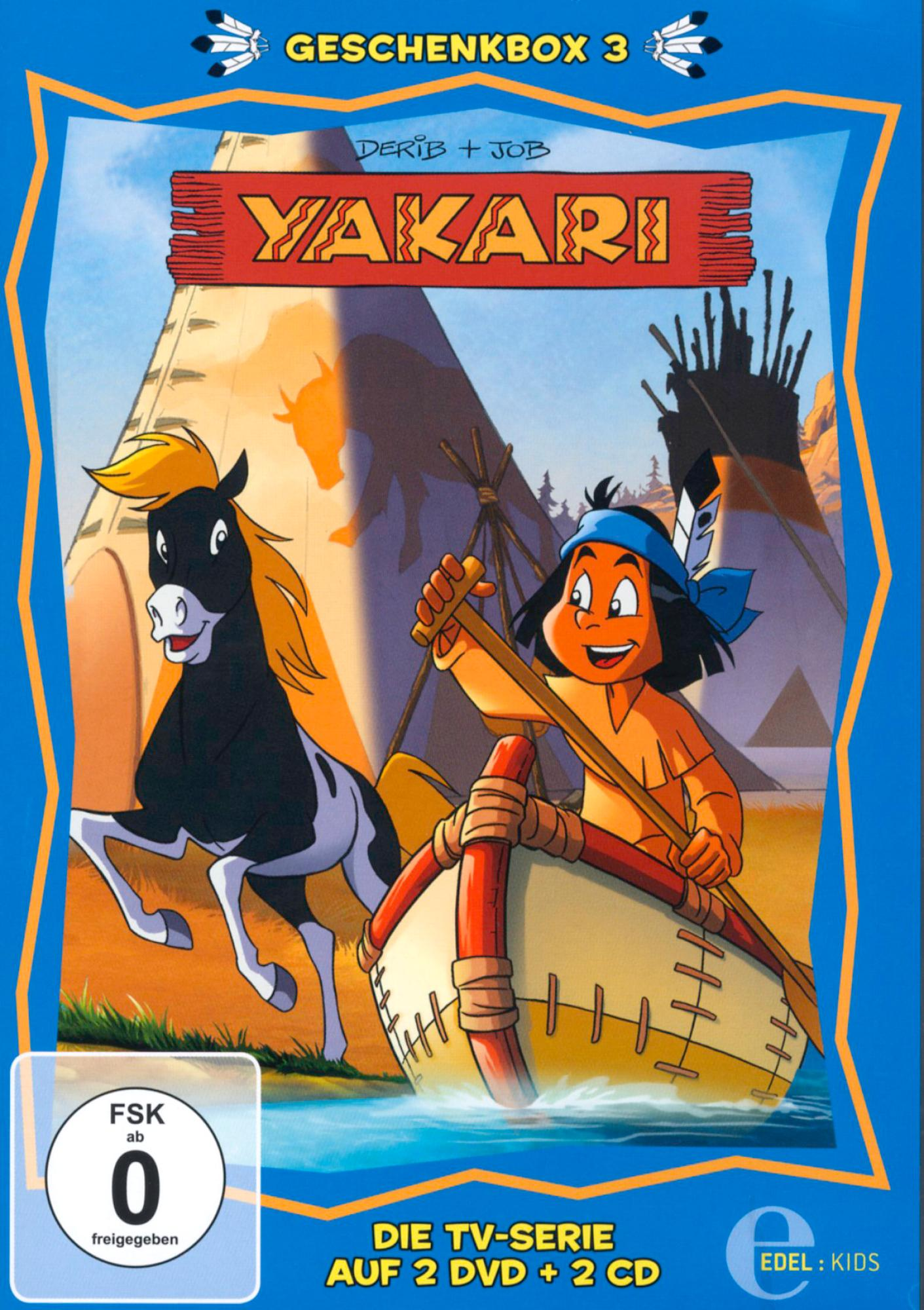 Yakari - Geschenkbox 3 (+2CD) DVD