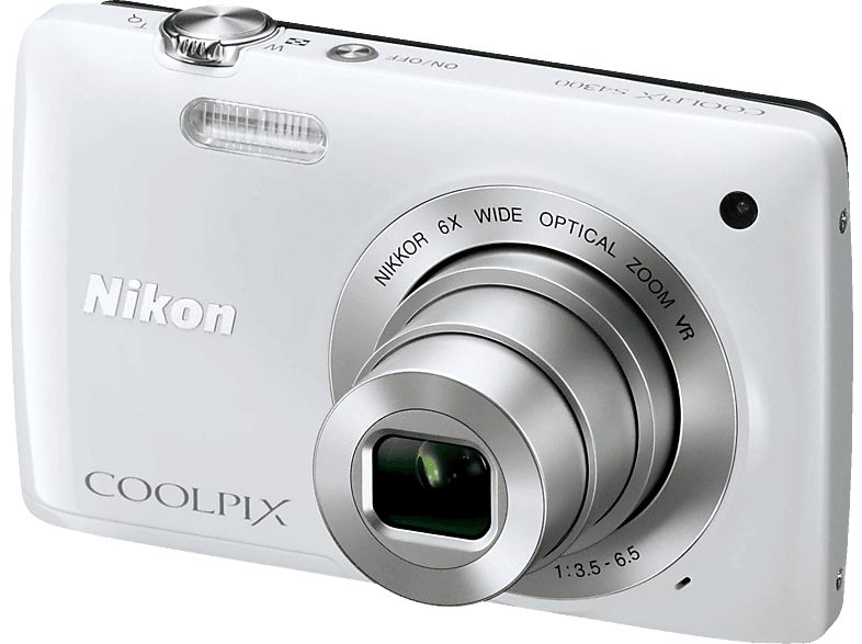 Nikon COOLPIX S4300 ホワイト#159 Cámara Nikon Coolpix S4300 Blanco | MediaMarkt