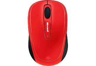MICROSOFT Wireless Mobile Mouse 3500 Flame Red Gloss