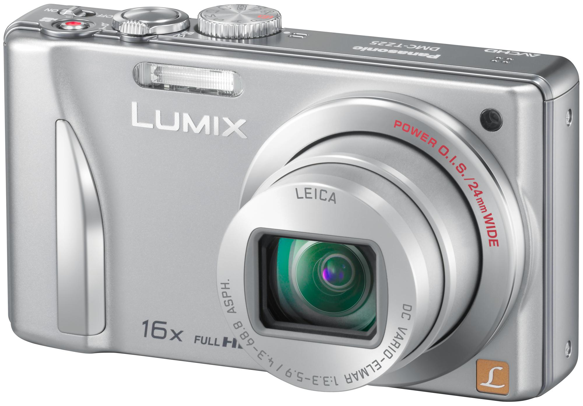 Panasonic Lumix Tz25 Cámara Panasonic Lumix DMC-TZ25 Plata, 12 Mp