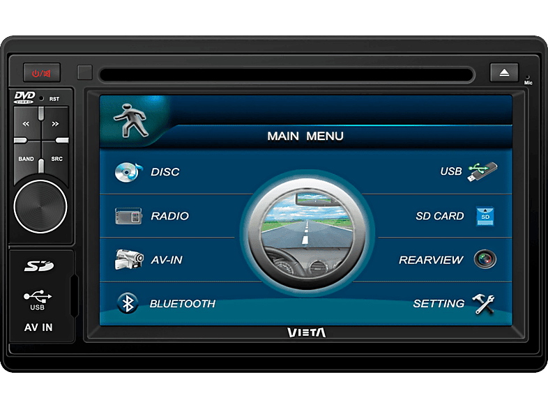 Autoradio Vieta VCHD 770 BL