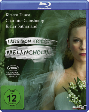 Blu-ray-Hülle mit Filmtitel und Schauspielern, mit einer Frau im Brautkleid.