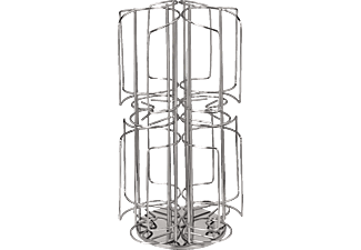 XAVAX 111170 RONDELLO CAPSULE STAND TASSIMO 64C STEEL - Kapselständer