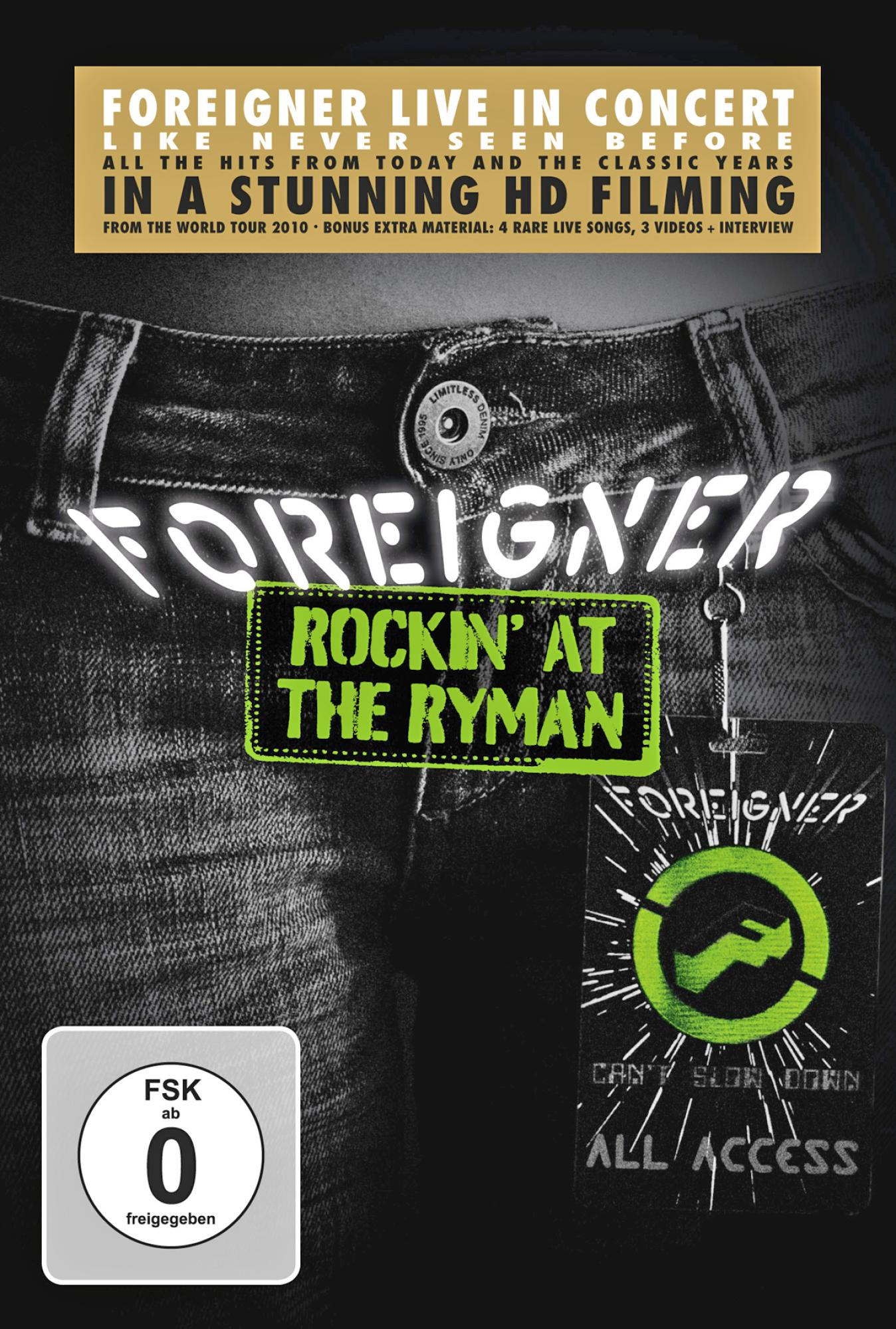 Foreigner - Rockin' At The Ryman  - (DVD)