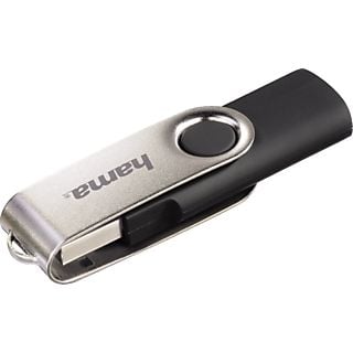 HAMA Rotate - Chiavetta USB  (32 GB, Nero/Argento)