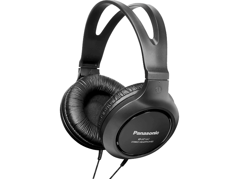 Kopfhörer PANASONIC MediaMarkt | Kopfhörer RP-HT161 E-K, Schwarz Schwarz Over-ear