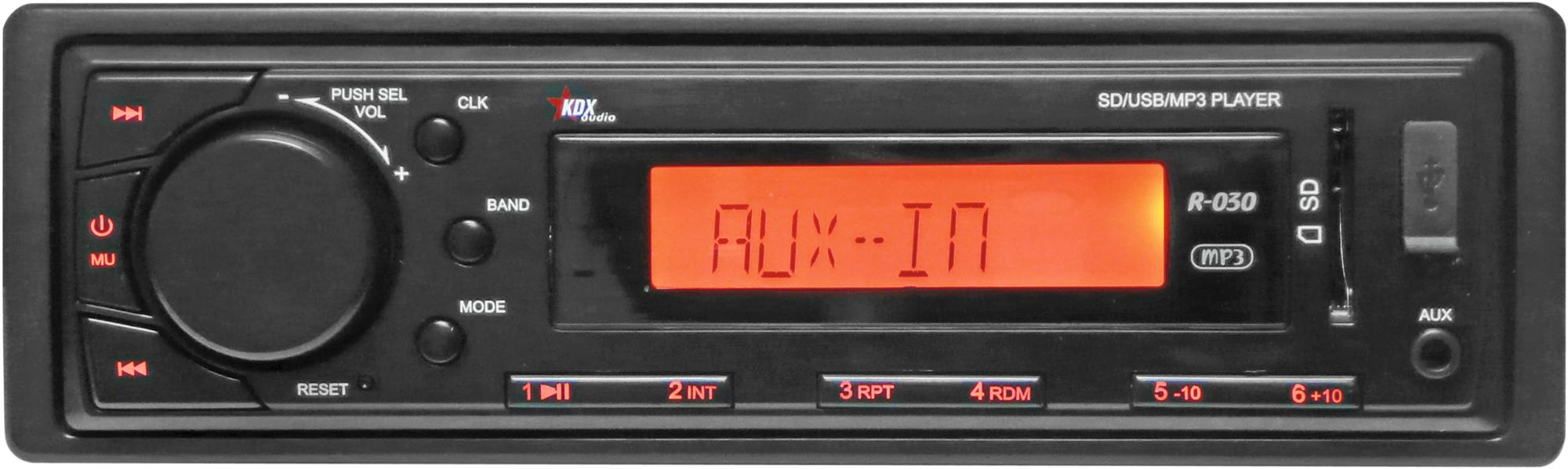 Autorradio - Kdx R030, Mp3,Usb, Sd-Mmc