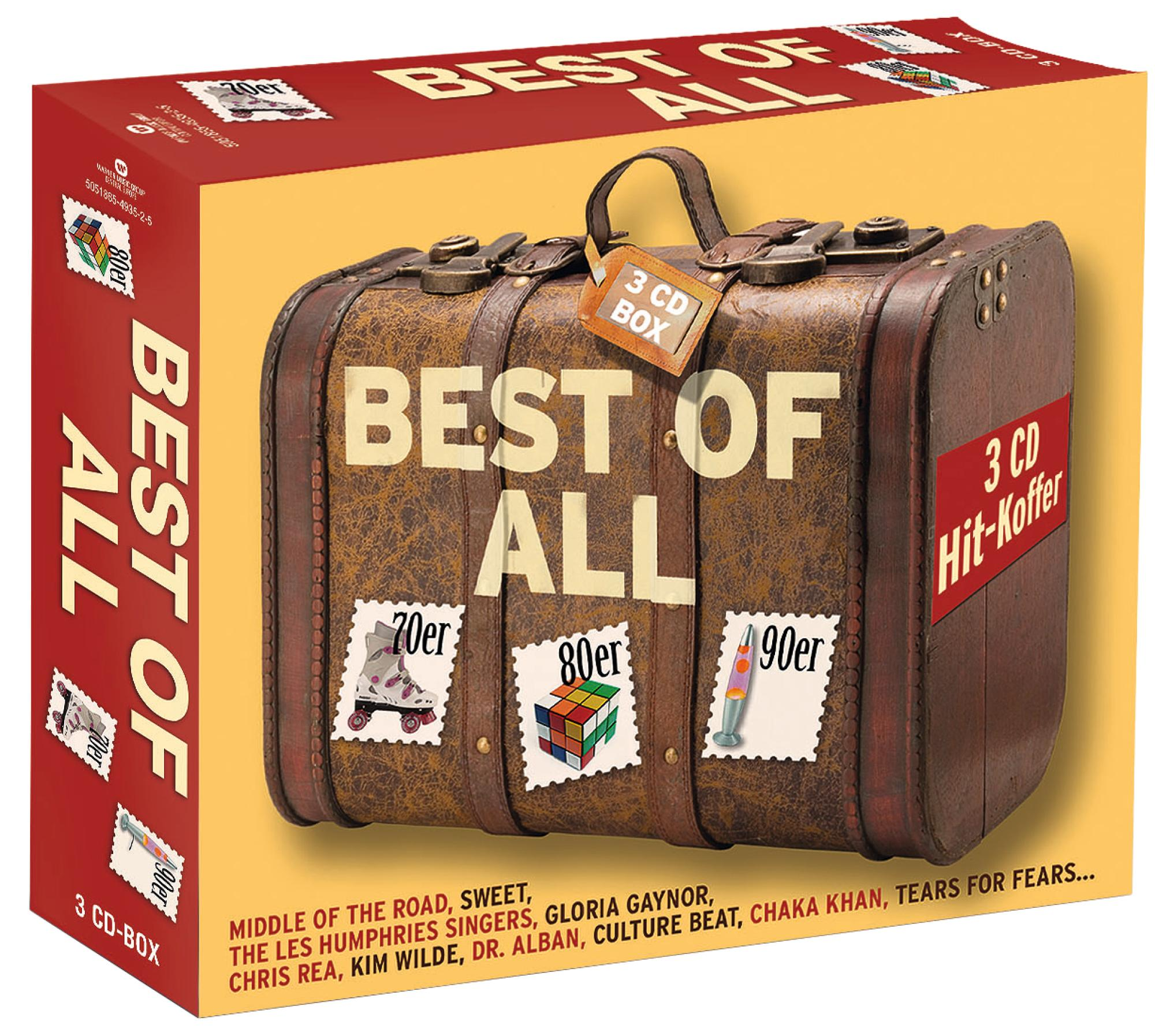VARIOUS - Best Of All 70s, 80s And 90s  - (CD)