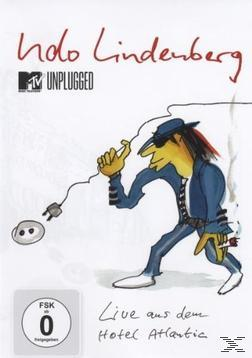 Udo Lindenberg DVD-Cover, Zeichentrickfigur. Er hält einen Stecker und ein Kabel.