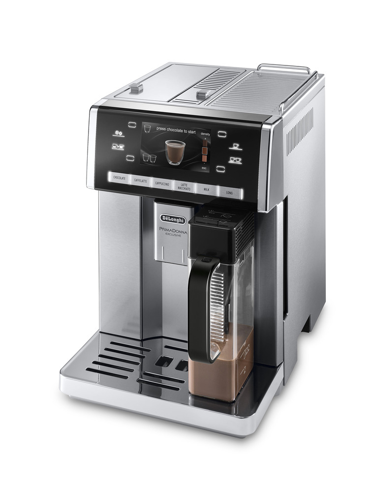 DELONGHI Prima Donna Exclusive ESAM 6900  Kaffeevollautomat Silber