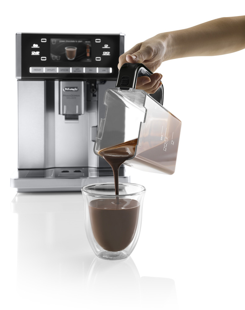 DELONGHI Prima Donna Exclusive ESAM 6900  Kaffeevollautomat Silber