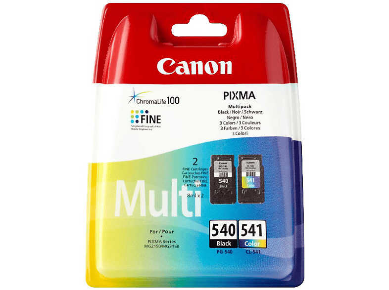 CANON Tintenpatronen Multi-Pack / CL541 MediaMarkt kaufen online PG540 Colour 