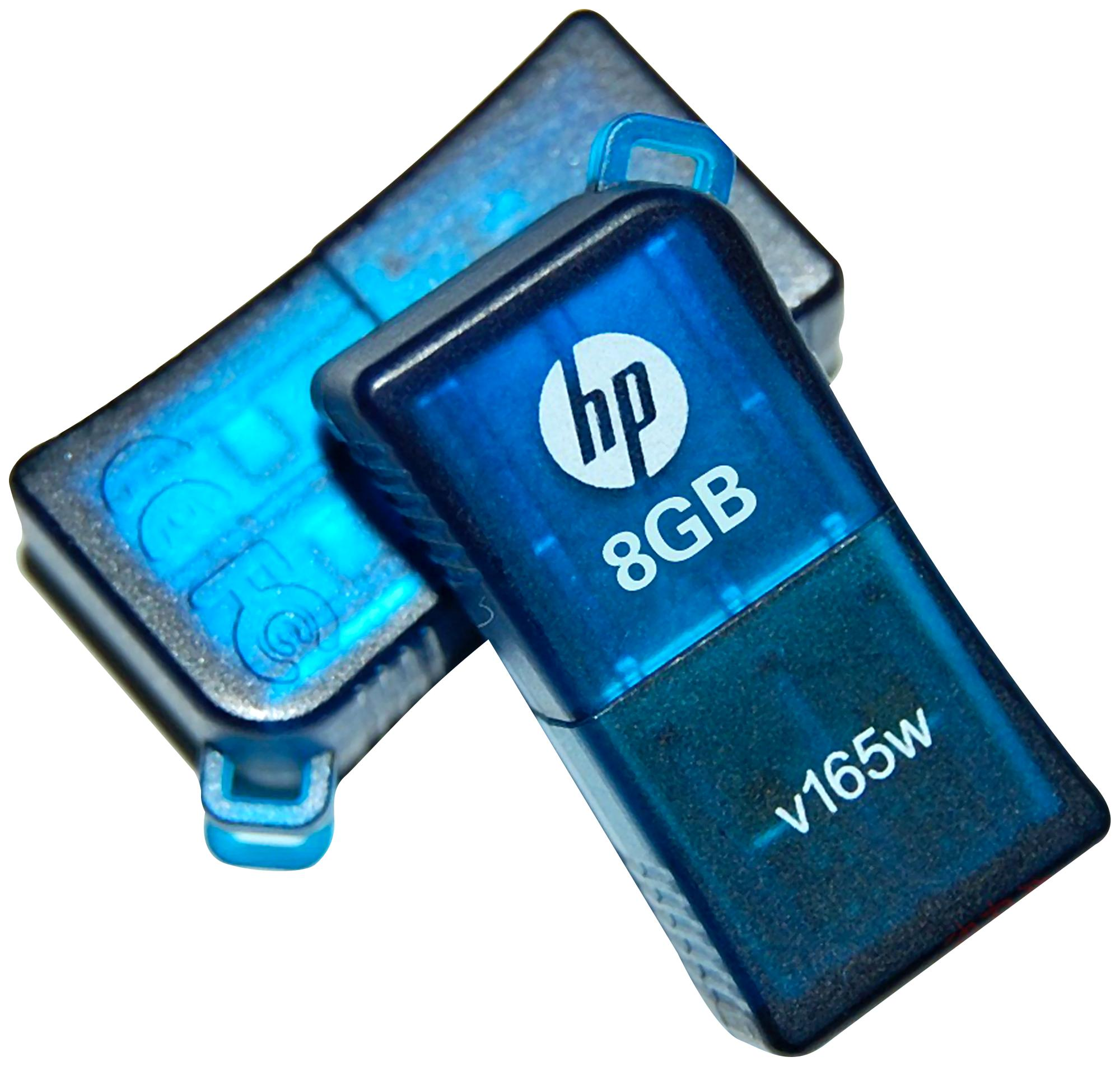 PNY 8GB v165w 8GB USB 2.0 Capacity Azul unidad flash USB