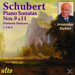 Sviatoslav Richter - Schubert Piano Sonatas 9+11  - (CD)