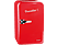 TRISA 770802 mini hűtőszekrény, 17 l, piros