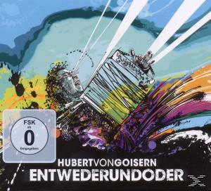 Albumcover. Gesichts eines Mannes mit farbenfrohem Design. Weiße Linien strahlen. FSK 0 Label.