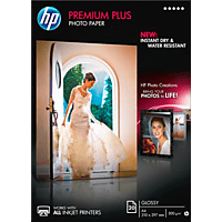 HP Premium Plus Fotopapier glänzend A4 CR672A