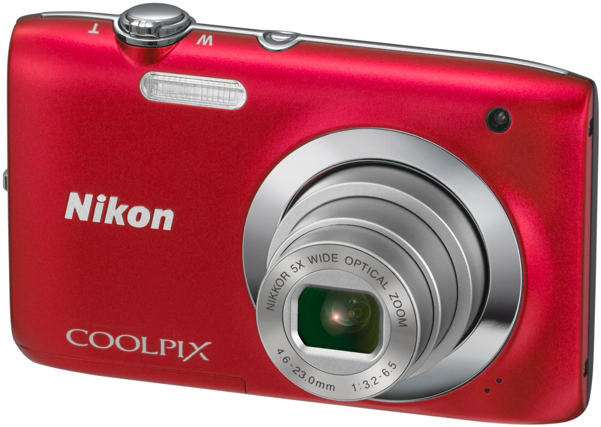 Cámara Nikon Coolpix S2600 Rojo | MediaMarkt