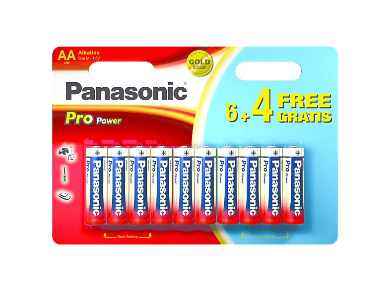 Panasonic Batterien LR6PPG/10BW