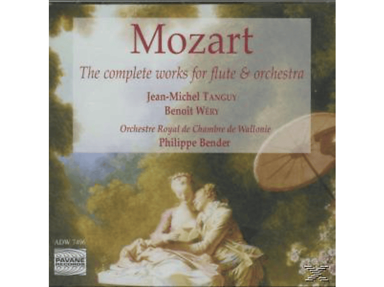 Jean-michel Tanguy, Tanguy/Wery/Orch.Royale De Wallonie – Mozart Works For Flute+Orchestra – (CD)
