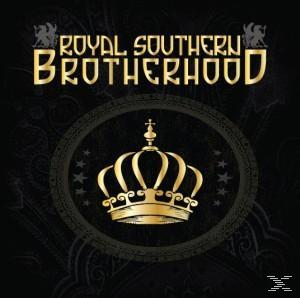 Albumcover: goldene Krone auf schwarzem Hintergrund, mit dem Text 'Royal Southern Brotherhood'.