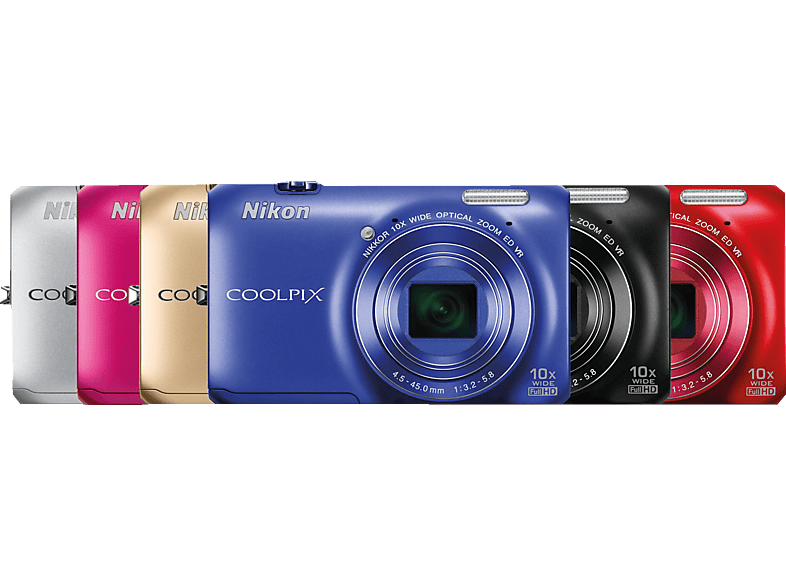 Cámara Nikon Coolpix S6300 Negra | MediaMarkt