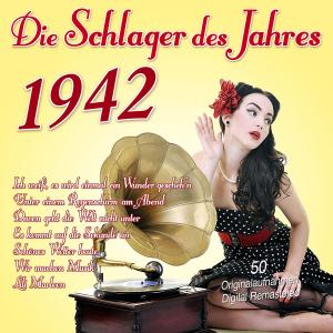 Albumcover mit einer Frau, einem Grammophon und dem Text '1942'.
