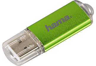 HAMA hama FlashPen "Laeta" - Unità-Flash-USB - 64 GB - Verde - Chiavetta USB  (64 GB, Verde)