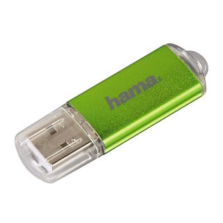 HAMA FlashPen Laeta - USB-Stick  (64 GB, Grün)