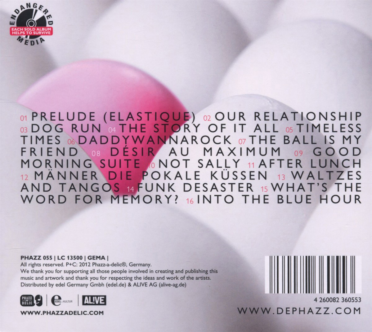 De Phazz - Audio Elastique  - (CD)