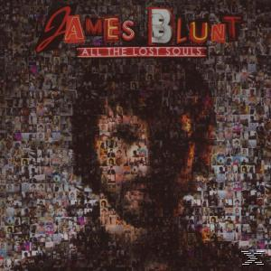 Albumcover mit einem Mosaik von Gesichtern, die das Gesicht eines Mannes bilden. Der Titel lautet All The Lost Souls.