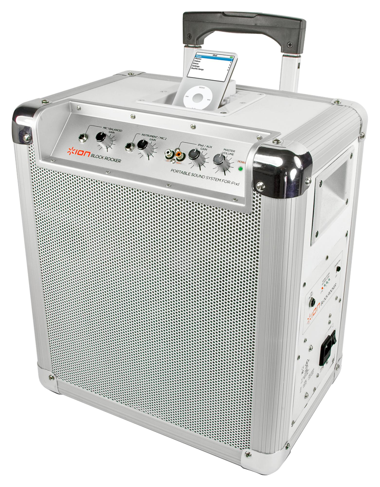 Altavoz - Ion Block Rocker Bluetooth White