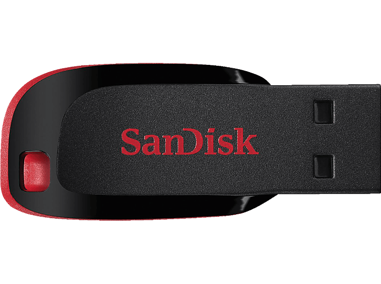 SANDISK Cruzer Blade USB-Stick, 32 Rot GB, 15 MB/s