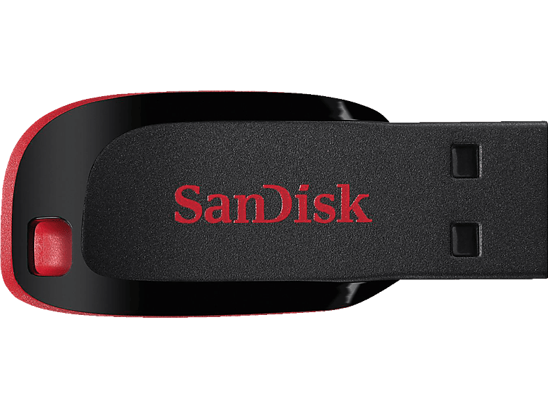 SANDISK Cruzer Blade USB-Stick, 32 GB, 15 MB/s, Rot | MediaMarkt